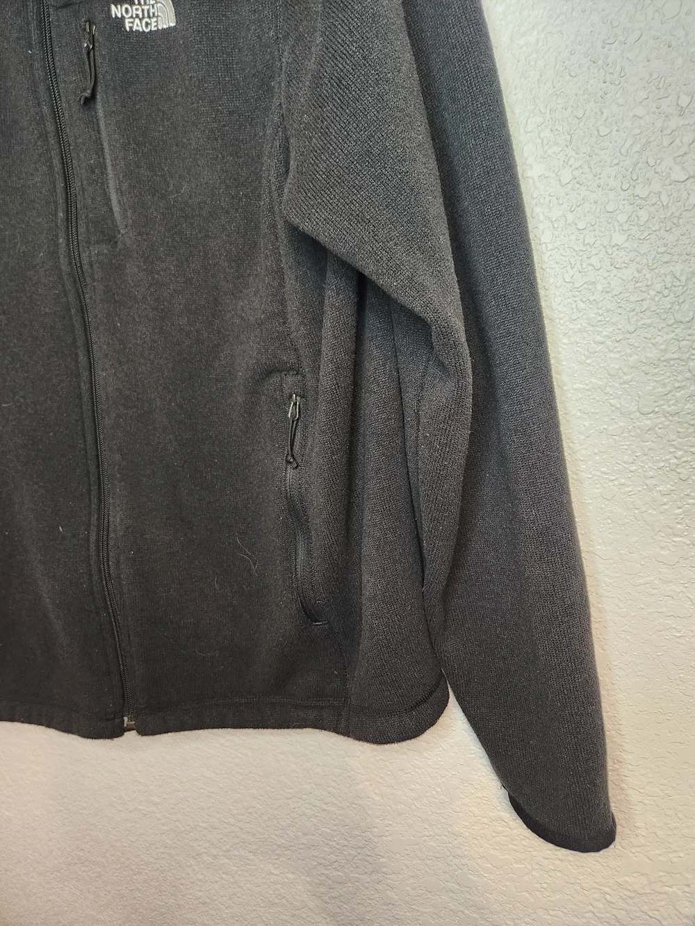 The North Face Black Full-Zip Fleece Jacket men's L